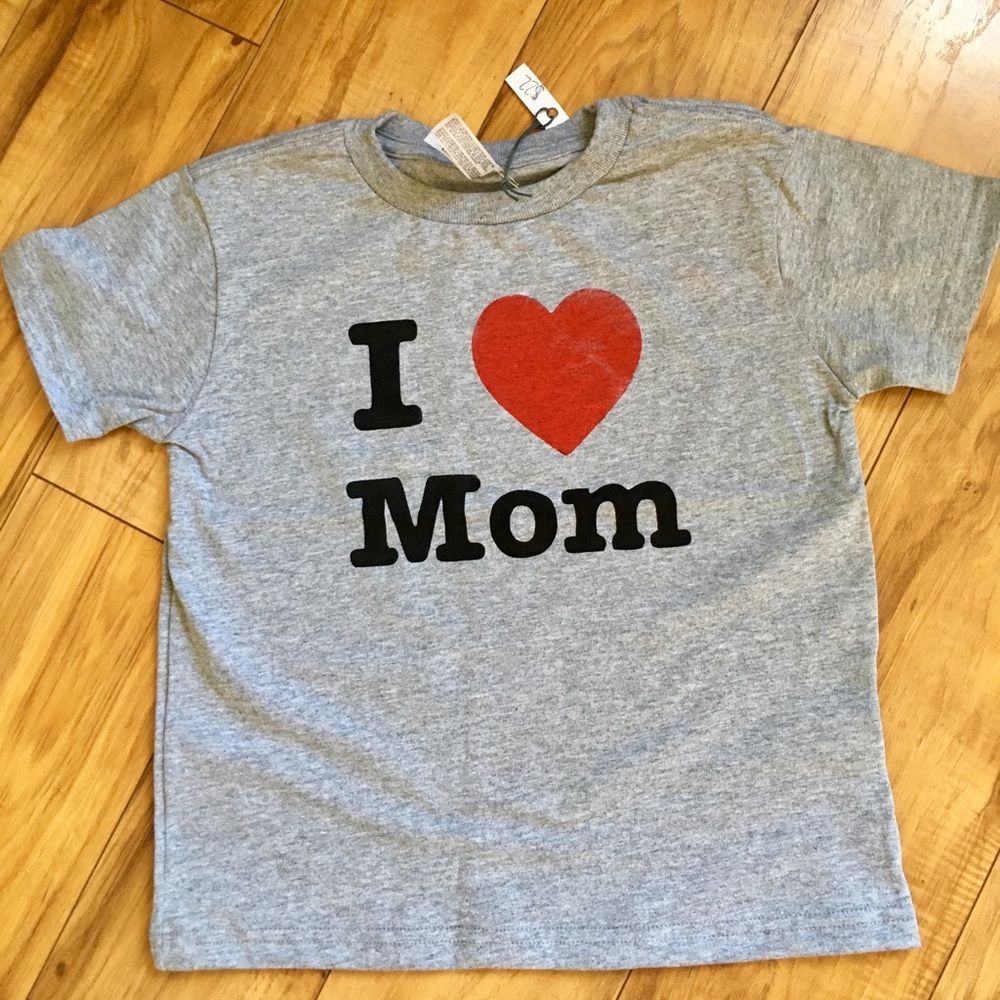 5t grey Mother’s Day shirt - moms day
